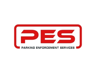 parking enforcement services - PES logo design by berkahnenen