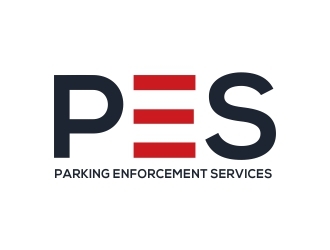 parking enforcement services - PES logo design by citradesign