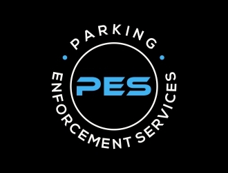 parking enforcement services - PES logo design by falah 7097