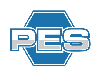 parking enforcement services - PES logo design by ElonStark
