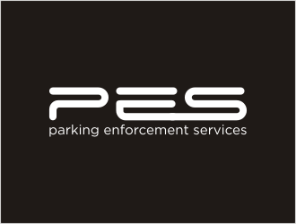 parking enforcement services - PES logo design by bunda_shaquilla