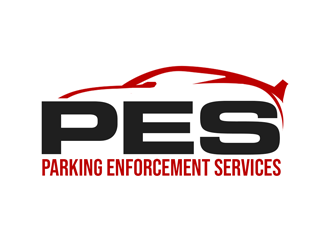 parking enforcement services - PES logo design by kunejo