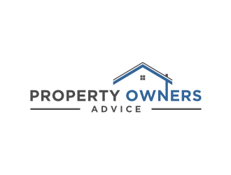 Property Owners Advice logo design by Gravity