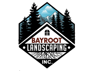 BayRoot Landscaping Inc. logo design by THOR_
