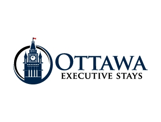 Ottawa Executive Stays logo design by jaize