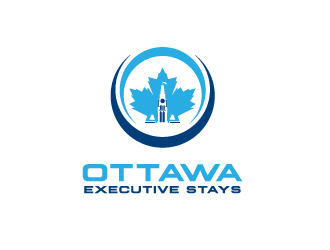 Ottawa Executive Stays logo design by firstmove