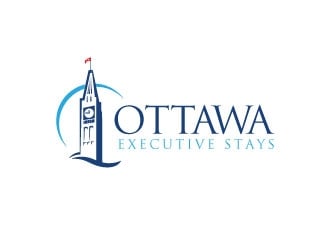 Ottawa Executive Stays logo design by opi11