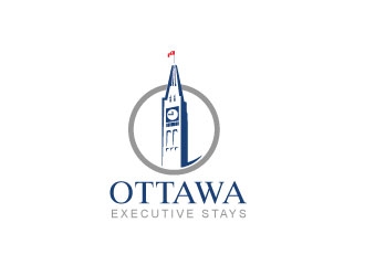Ottawa Executive Stays logo design by opi11