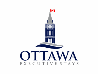Ottawa Executive Stays logo design by mutafailan