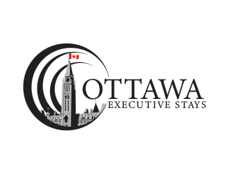 Ottawa Executive Stays logo design by thedila