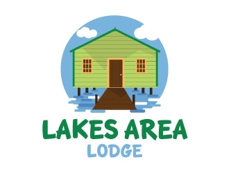 Lakes Area Lodge logo design by Suvendu