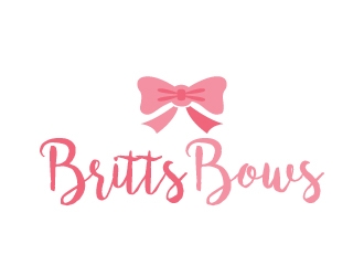 Britts Bows logo design by ElonStark