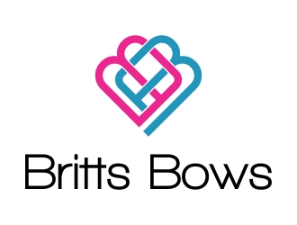 Britts Bows logo design by cikiyunn