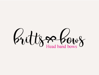 Britts Bows logo design by torresace