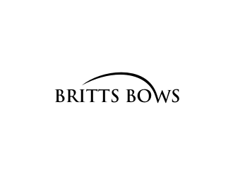 Britts Bows logo design by Barkah