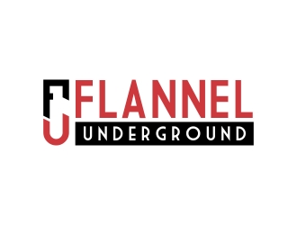 Flannel Underground logo design by cikiyunn