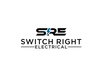 Switch Right Electrical  logo design by logitec