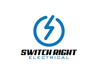Switch Right Electrical  logo design by desynergy