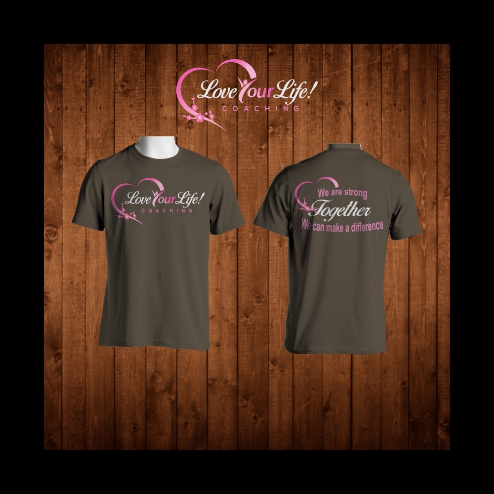 Love Your Life! Coaching logo design by berkahnenen