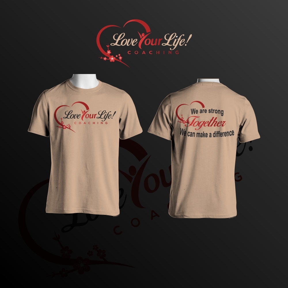 Love Your Life! Coaching logo design by berkahnenen