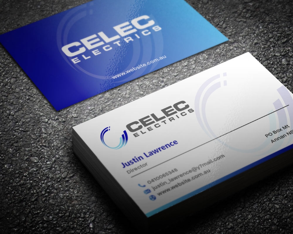 CELEC Electrics logo design by Boomstudioz