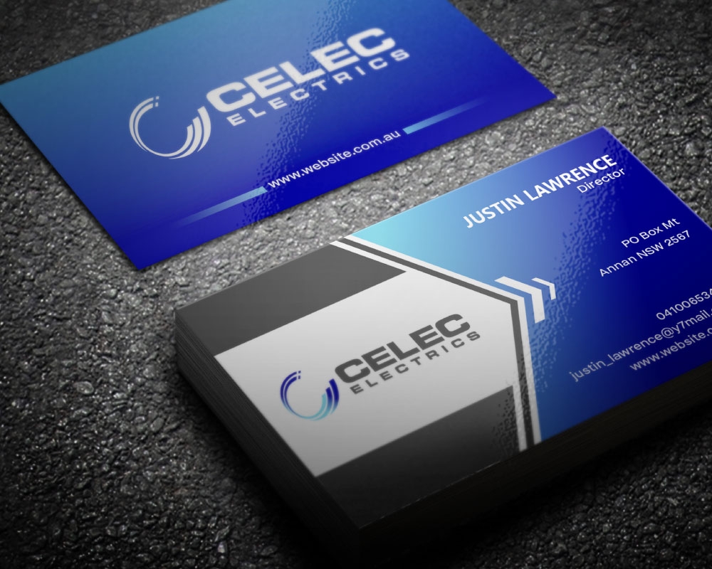 CELEC Electrics logo design by Boomstudioz