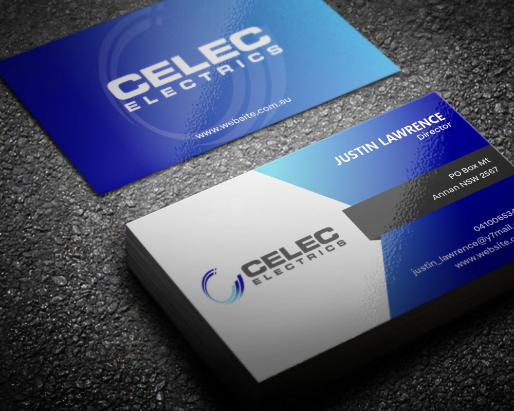 CELEC Electrics logo design by Boomstudioz