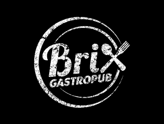 Brix Gastropub logo design by josephope