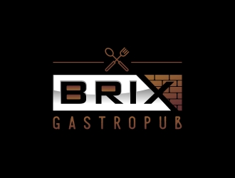 Brix Gastropub logo design by sgt.trigger