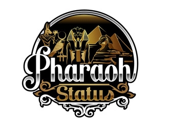 Pharaoh Status logo design by DreamLogoDesign