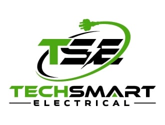 Techsmart Electrical logo design by jaize