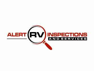 Alert RV Inspections and Services logo design by ammad