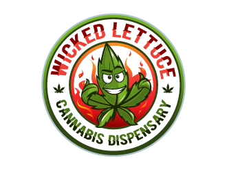 Wicked Lettuce logo design by firstmove