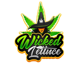 Wicked Lettuce logo design by DreamLogoDesign