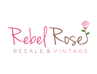 Rebel Rose - Resale & Vintage logo design by ohtani15