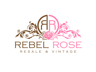 Rebel Rose - Resale & Vintage logo design by schiena