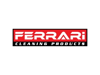 Ferrari Cleaning Products logo design by desynergy