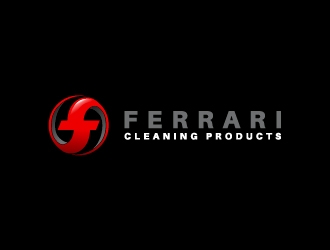 Ferrari Cleaning Products logo design by josephope