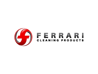 Ferrari Cleaning Products logo design by josephope