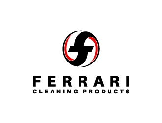 Ferrari Cleaning Products logo design by josephope