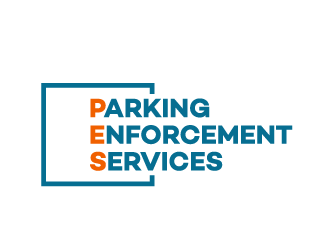 parking enforcement services - PES logo design by kojic785