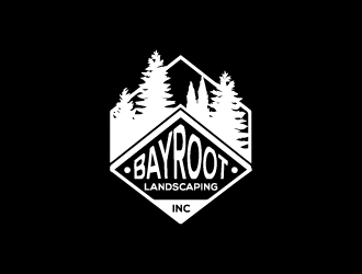 BayRoot Landscaping Inc. logo design by dshineart