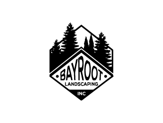 BayRoot Landscaping Inc. logo design by dshineart