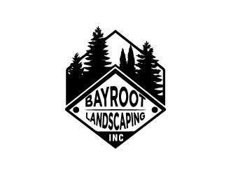 BayRoot Landscaping Inc. logo design by BrainStorming