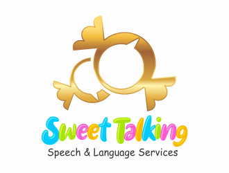 Sweet Talking Speech & Language Services logo design by up2date