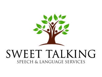 Sweet Talking Speech & Language Services logo design by jetzu