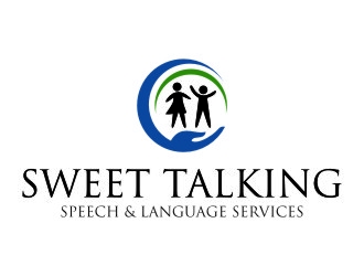 Sweet Talking Speech & Language Services logo design by jetzu