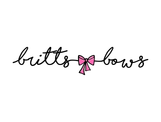 Britts Bows logo design by excelentlogo
