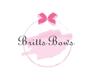 Britts Bows logo design by webmall