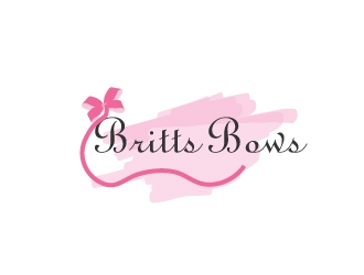 Britts Bows logo design by webmall